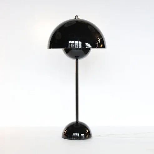 Flowerpot vp9 bordlampe, minimalistisk metal, kreativ sidelampe
