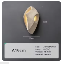 LED-væglamper til kunstdekoration