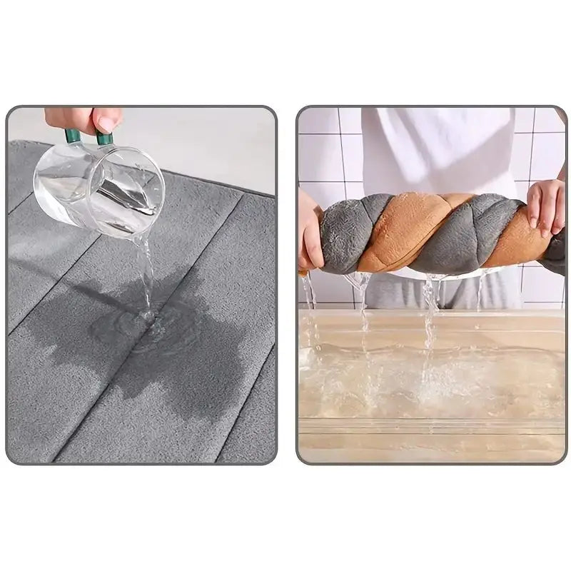 Quickdry - absorberende toiletmåtte
