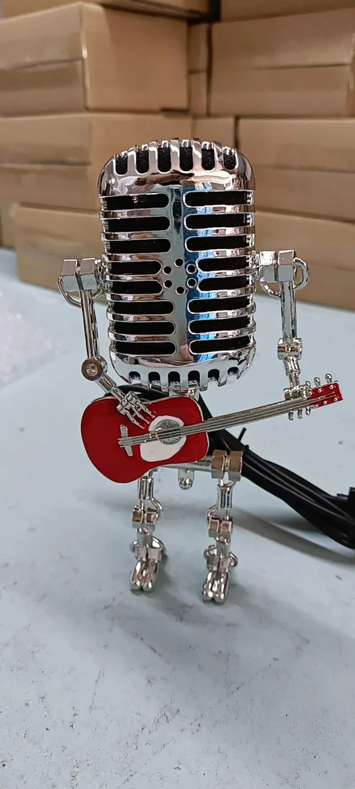 Guitarlampe - lamperobot med guitar
