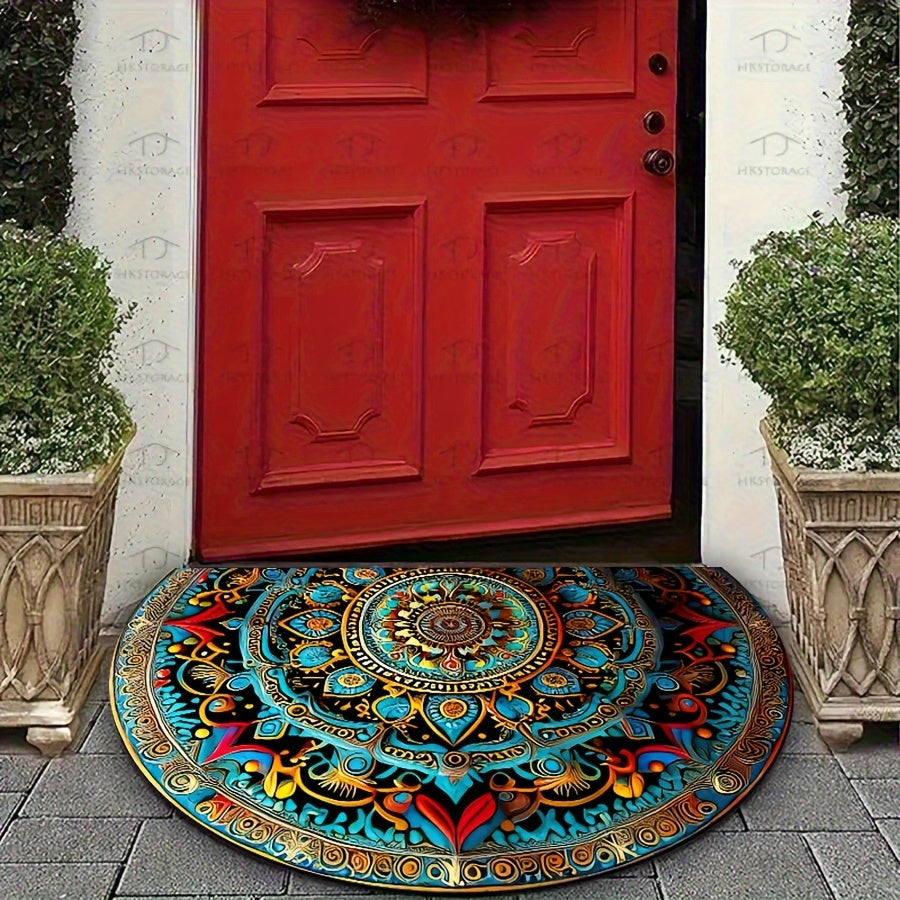Sacredcircle | halvrund mandala-dørmåtte