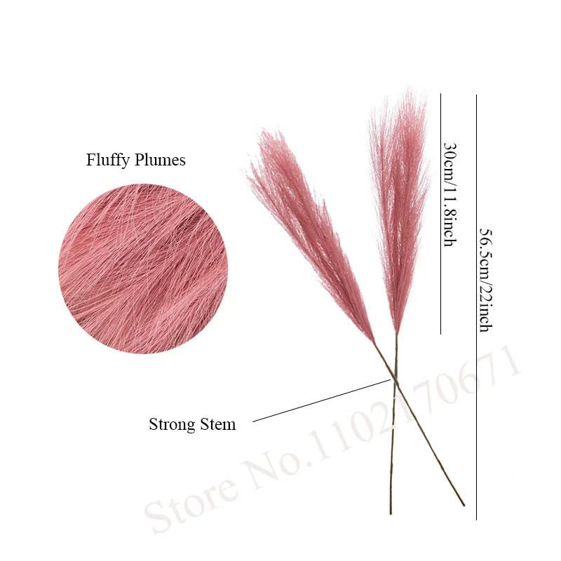 FluffBloom - fluffy pampas kunstige blomster