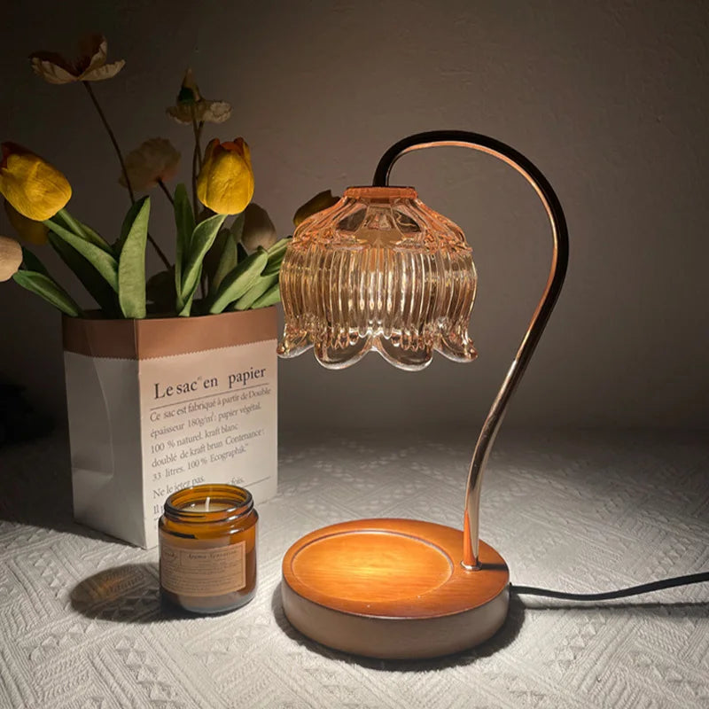 Vintage vibe - retro natlampe til aromaterapi