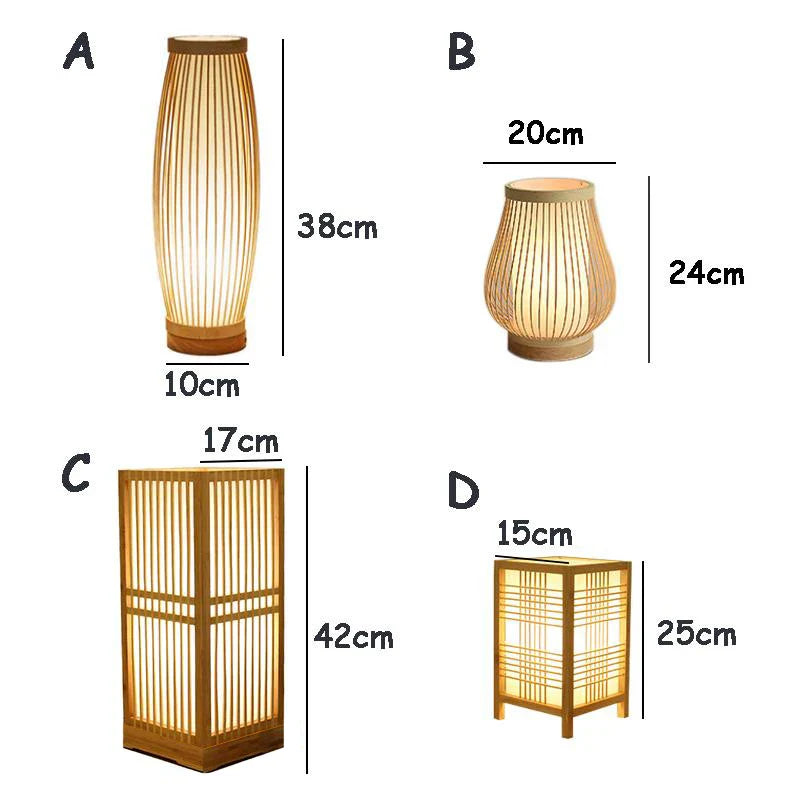 EdoElegance - lampe i japansk stil