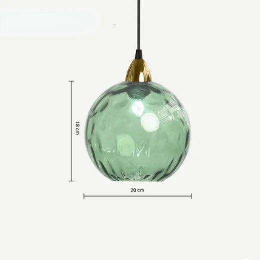 Crystalglobe - pendellampe med glaskugle