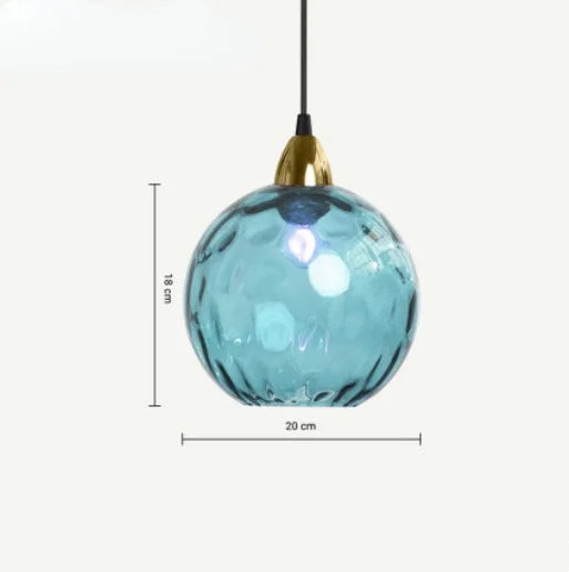 Crystalglobe - pendellampe med glaskugle