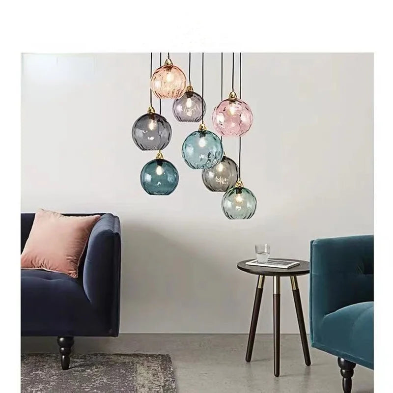 Crystalglobe - pendellampe med glaskugle
