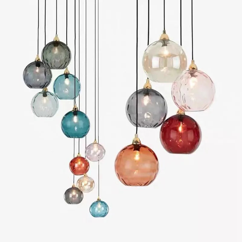 Crystalglobe - pendellampe med glaskugle
