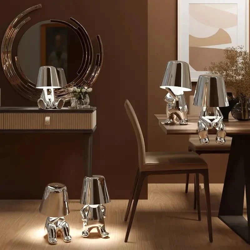 Illumistatue - statue led-bordlampe