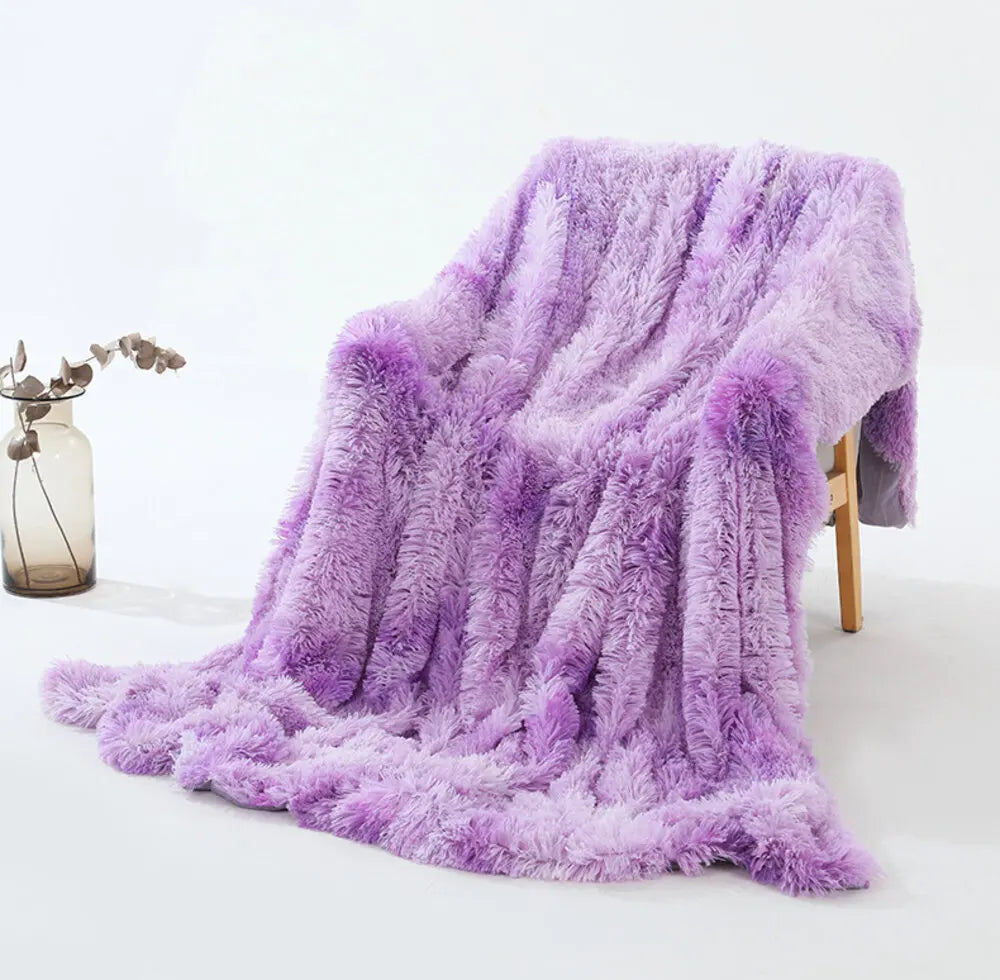 PlushDream | ultra plys koral fleece tæppe