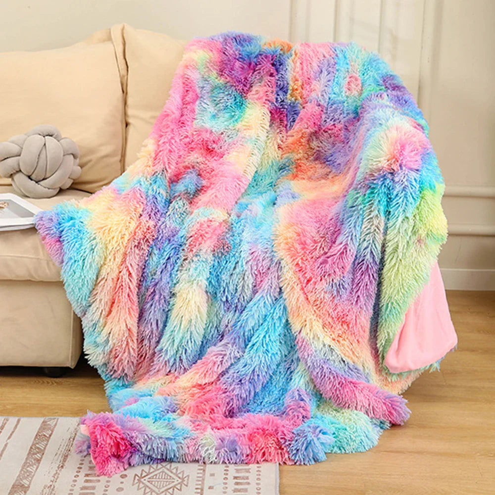 PlushDream | ultra plys koral fleece tæppe