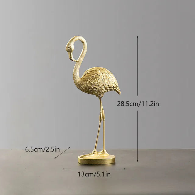 Prestigefyldt flamingo - flamingo luxus dekor