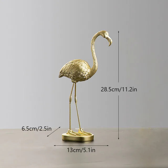Prestigefyldt flamingo - flamingo luxus dekor
