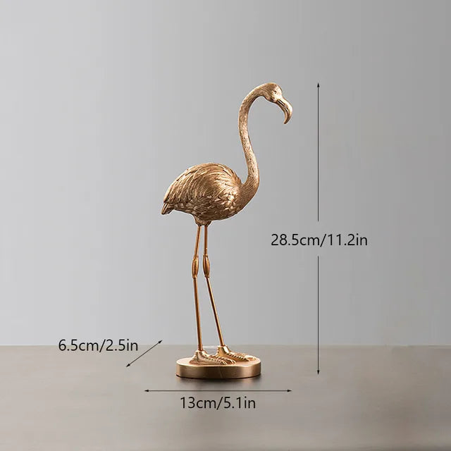 Prestigefyldt flamingo - flamingo luxus dekor