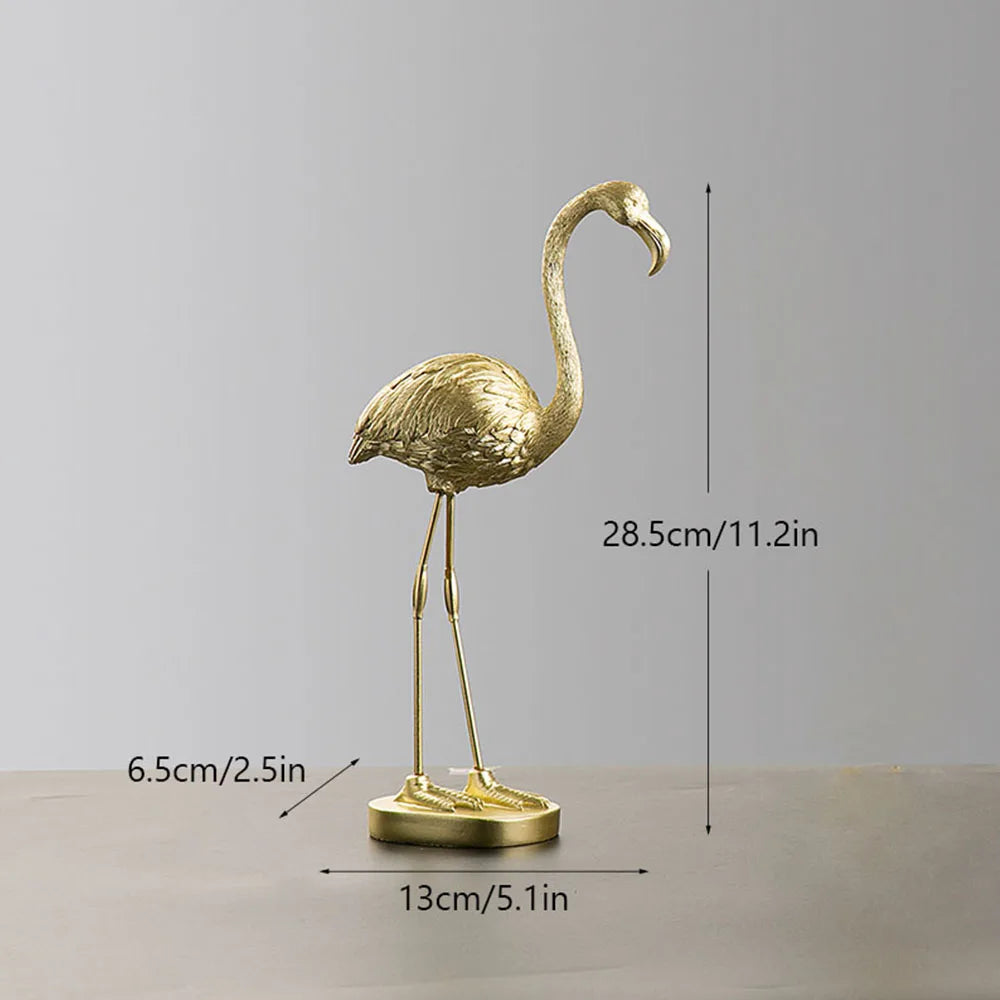 Prestigefyldt flamingo - flamingo luxus dekor