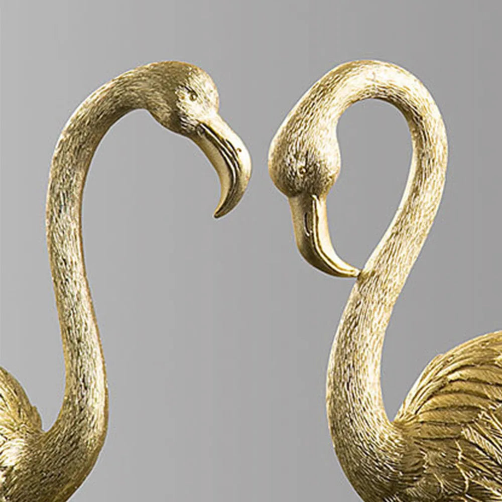 Prestigefyldt flamingo - flamingo luxus dekor