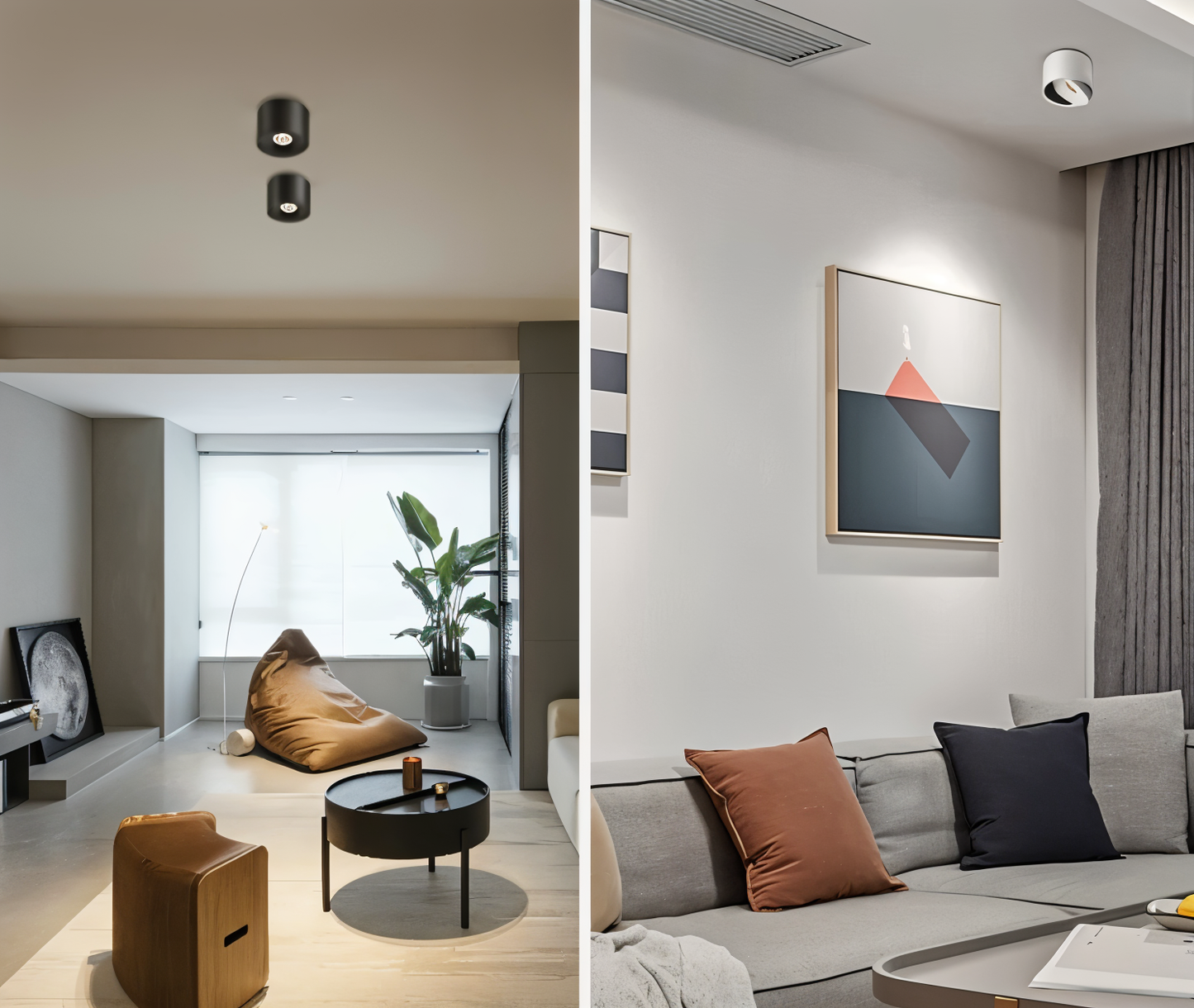 Cylinflex spotlights - minimalistiske 360° drejelige led-downlights