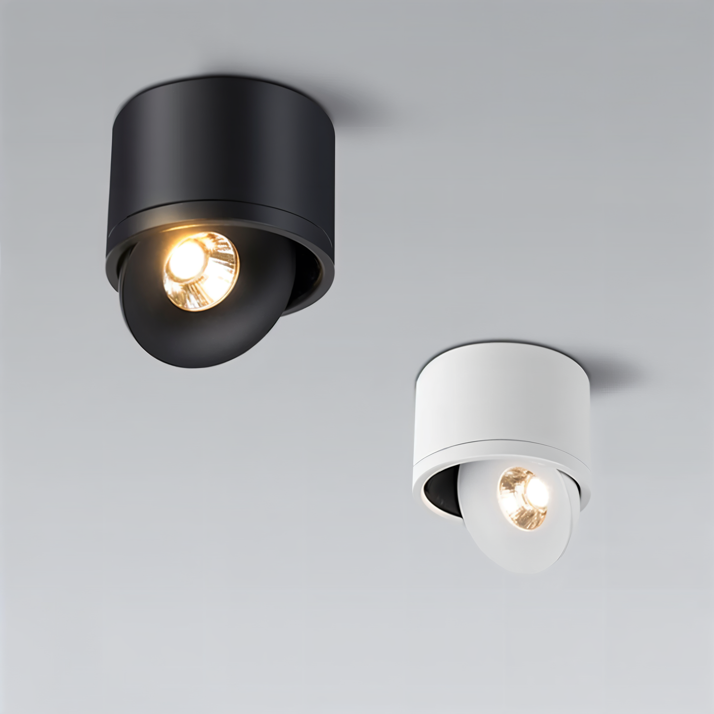 Cylinflex spotlights - minimalistiske 360° drejelige led-downlights