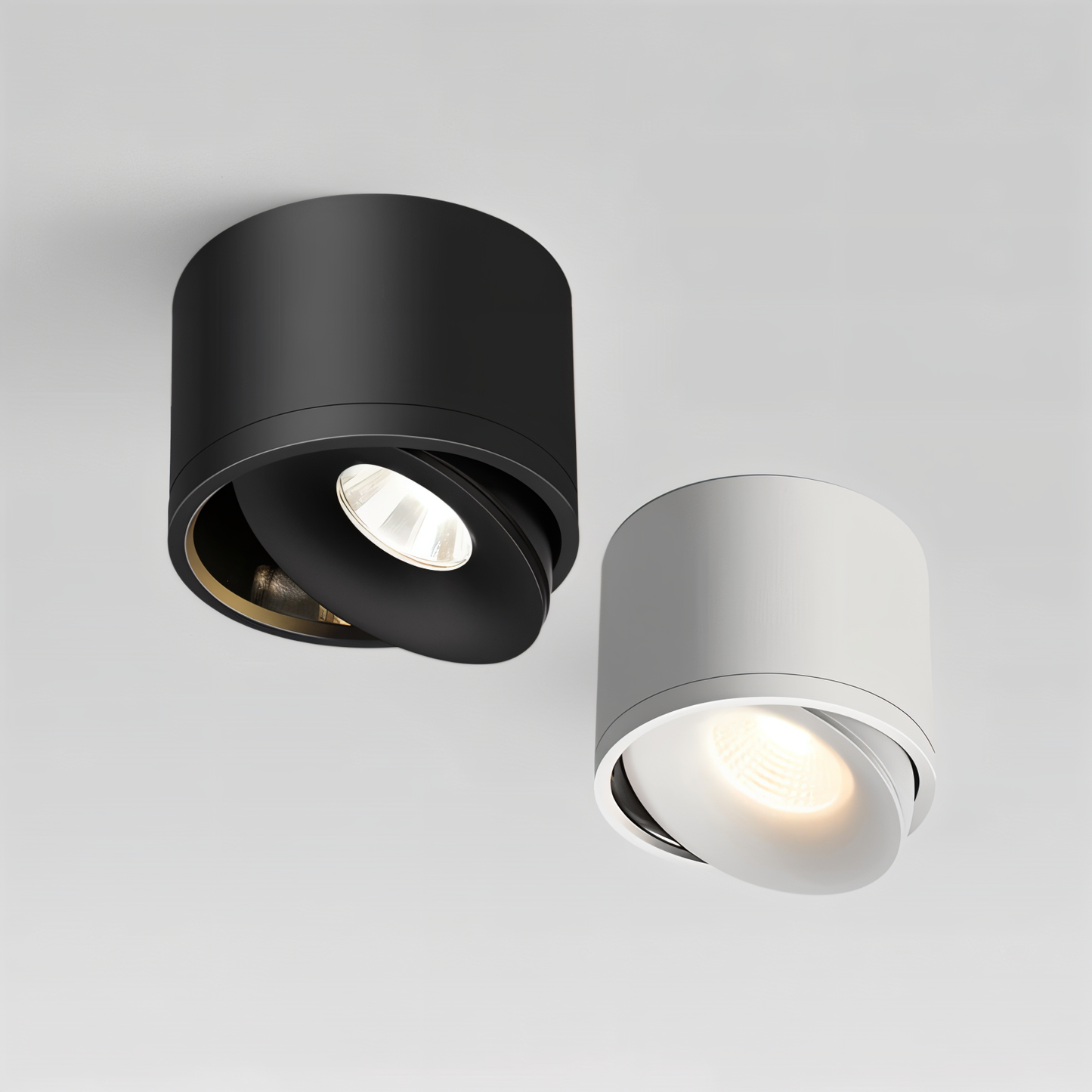 Cylinflex spotlights - minimalistiske 360° drejelige led-downlights