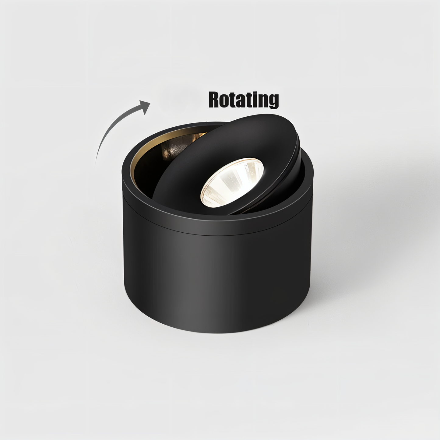 Cylinflex spotlights - minimalistiske 360° drejelige led-downlights