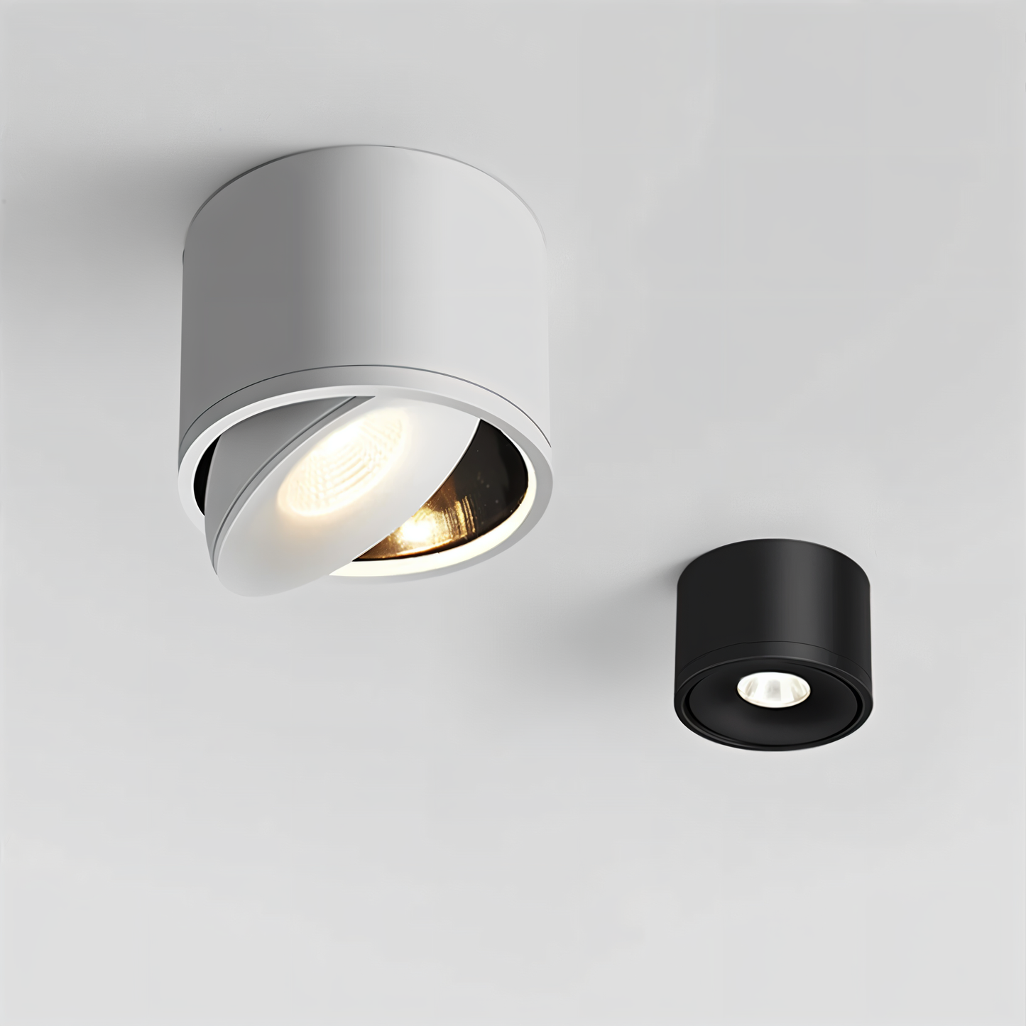 Cylinflex spotlights - minimalistiske 360° drejelige led-downlights