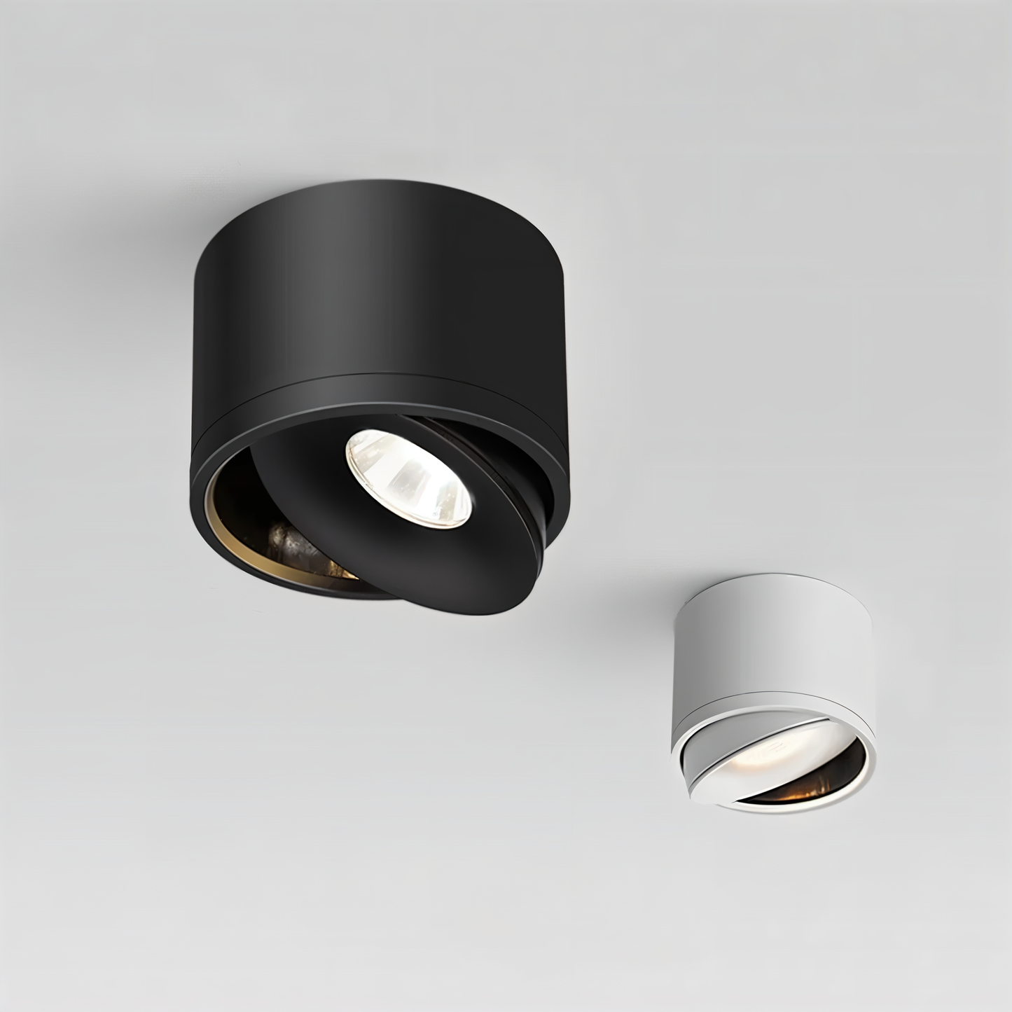 Cylinflex spotlights - minimalistiske 360° drejelige led-downlights