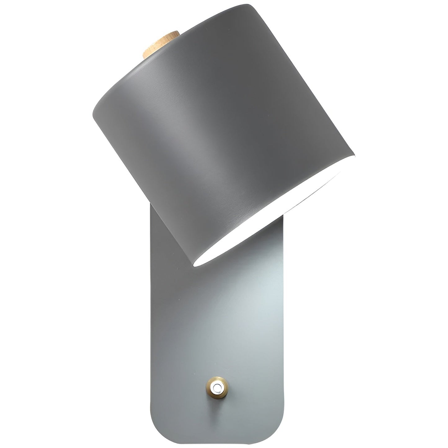 Easypush-væglampe - roterbar mini-led-cylinderlampe