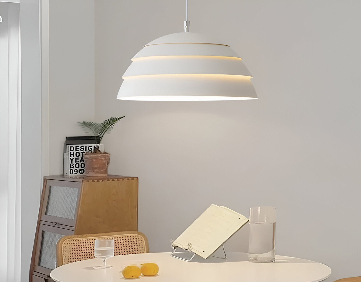 Lys led-pendel - hierarkisk kuppel-pendel - ledningspendel