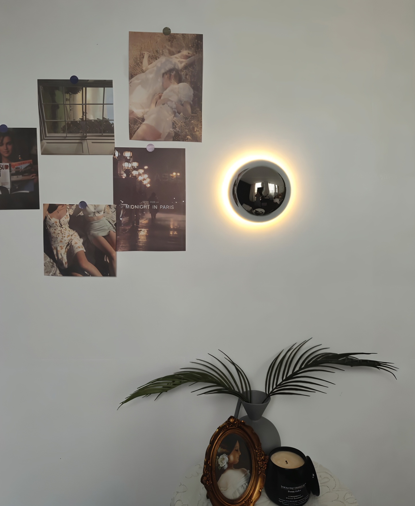 Lumicircle væglampe - moderne rund væglampe - energieffektive væglamper led