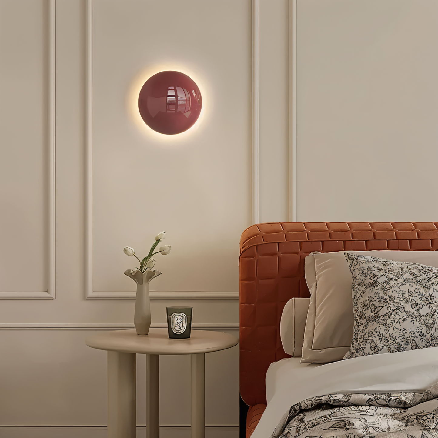 Lumicircle væglampe - moderne rund væglampe - energieffektive væglamper led