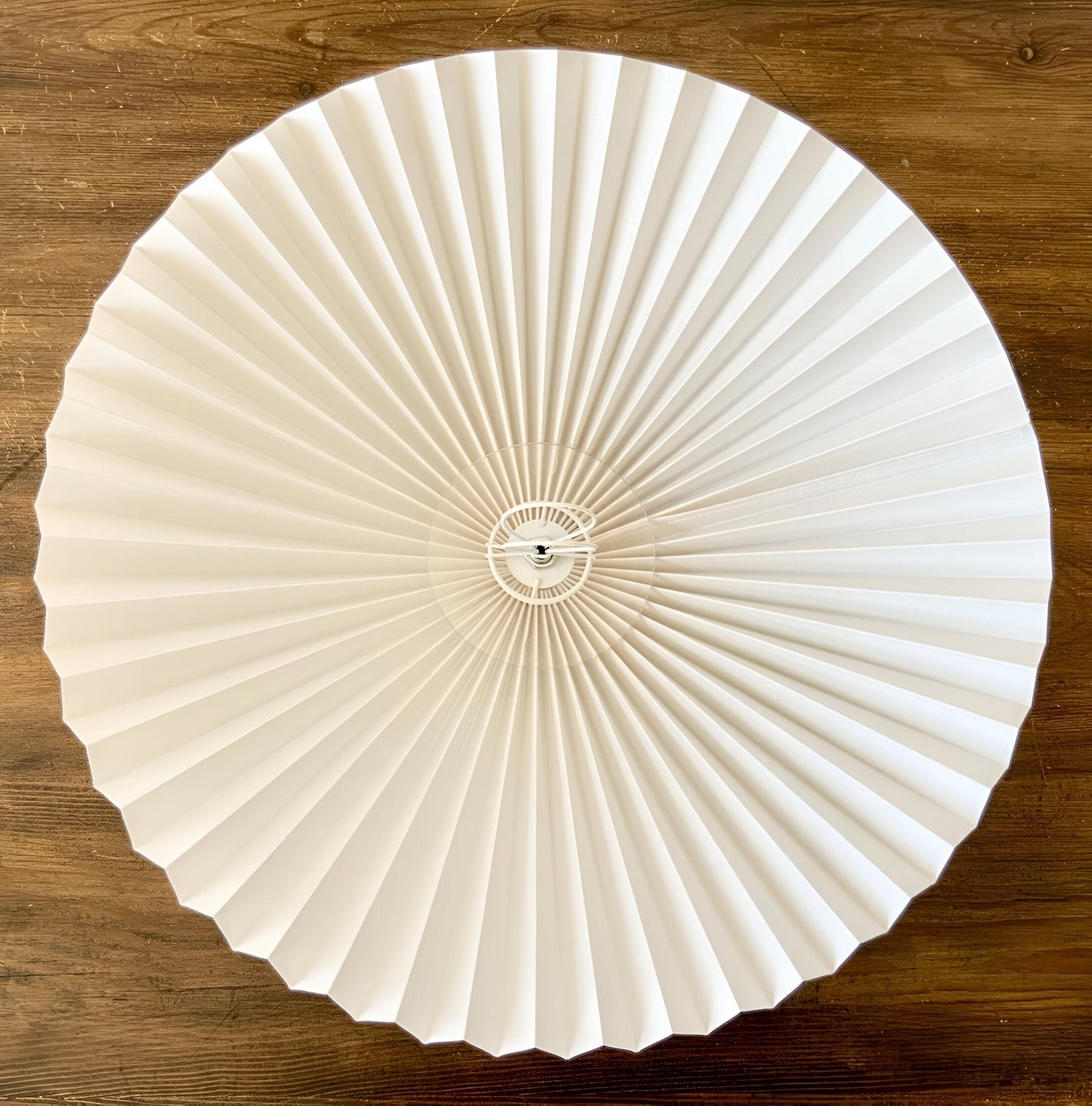 Ori squiggle-lampe - foldet bordlampe - origami led-bordlampe