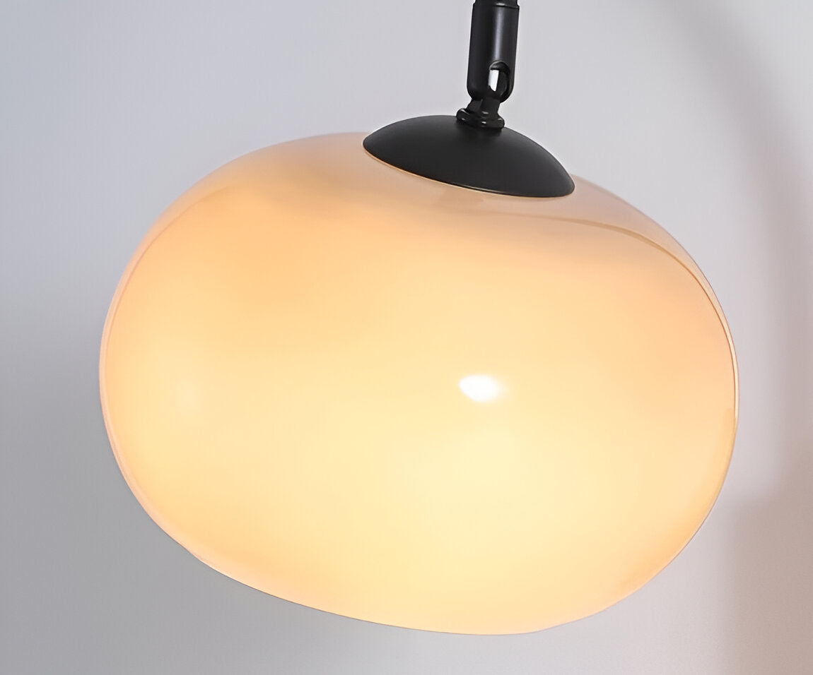 Persi væglampe - persimmon glas væglampe - bauhaus væglampe design - soveværelse væglamper led