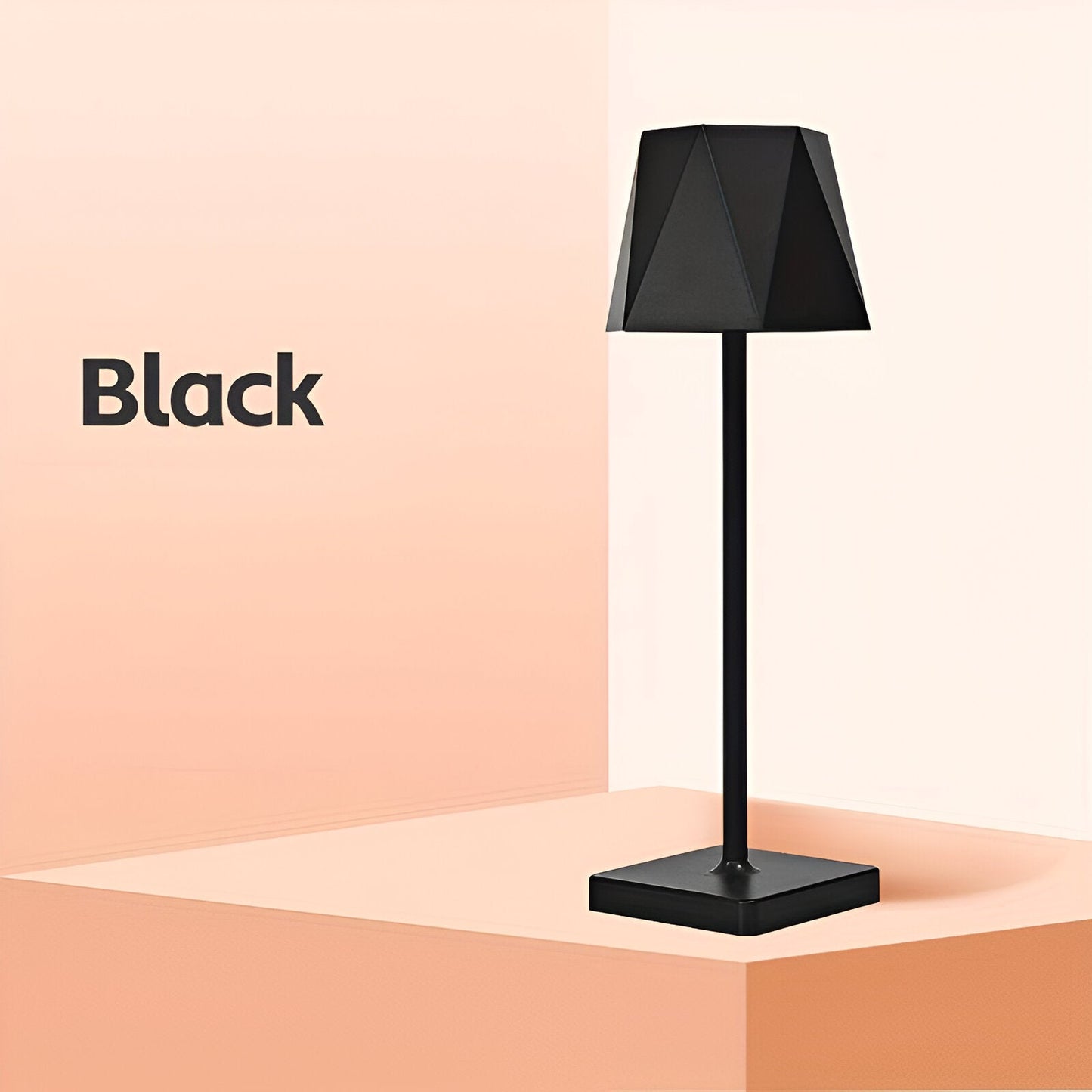 Polylamp - bærbar sekskantet led-bordlampe - vandtæt og genopladelig