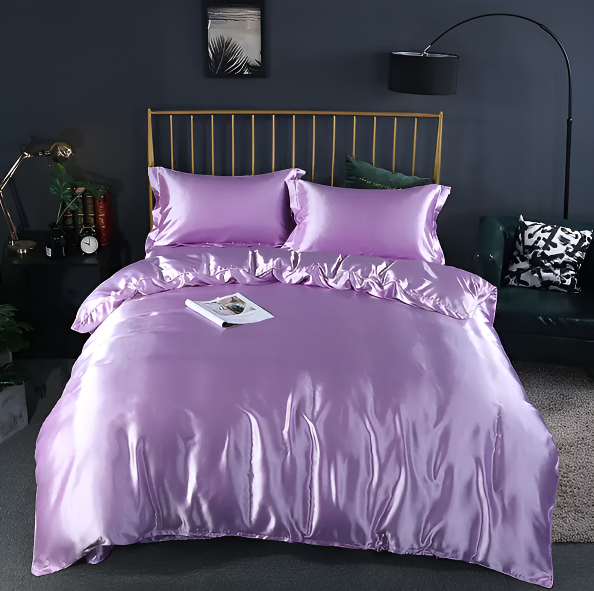 Luxe Silk Dyne - luksuriøs mulberry silke dynebetræk sæt
