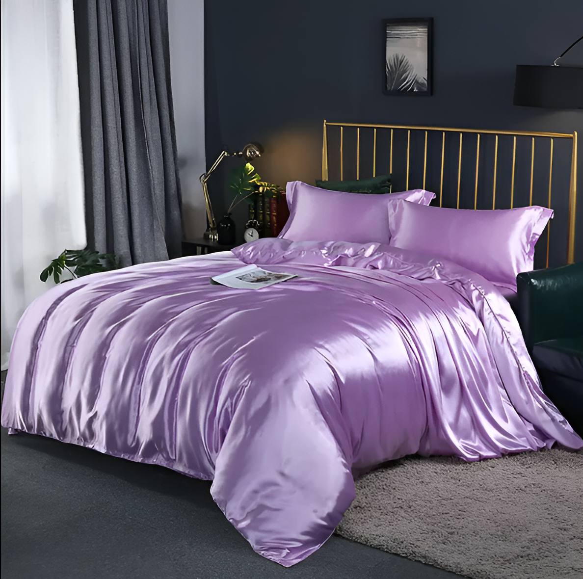 Luxe Silk Dyne - luksuriøs mulberry silke dynebetræk sæt