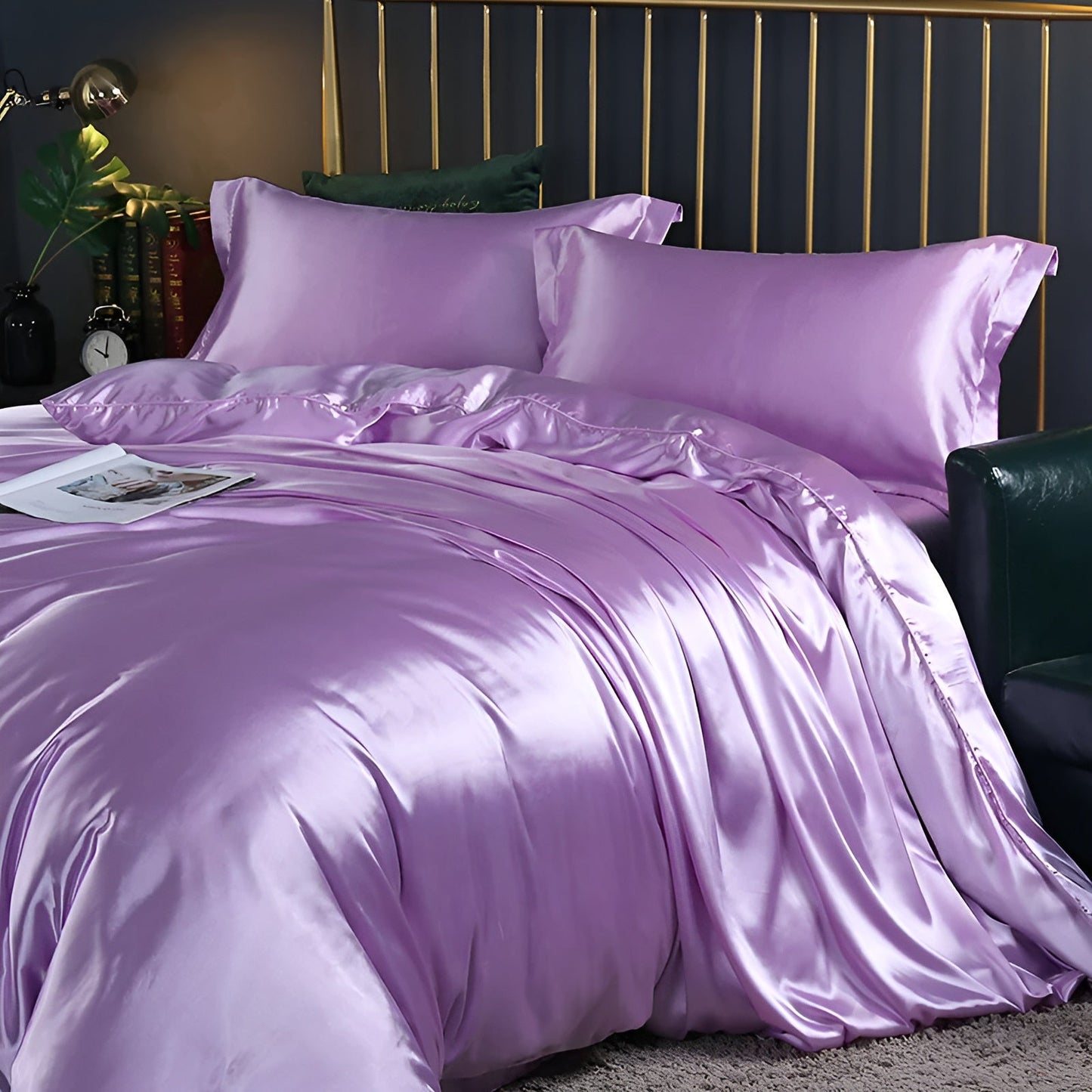 Luxe Silk Dyne - luksuriøs mulberry silke dynebetræk sæt