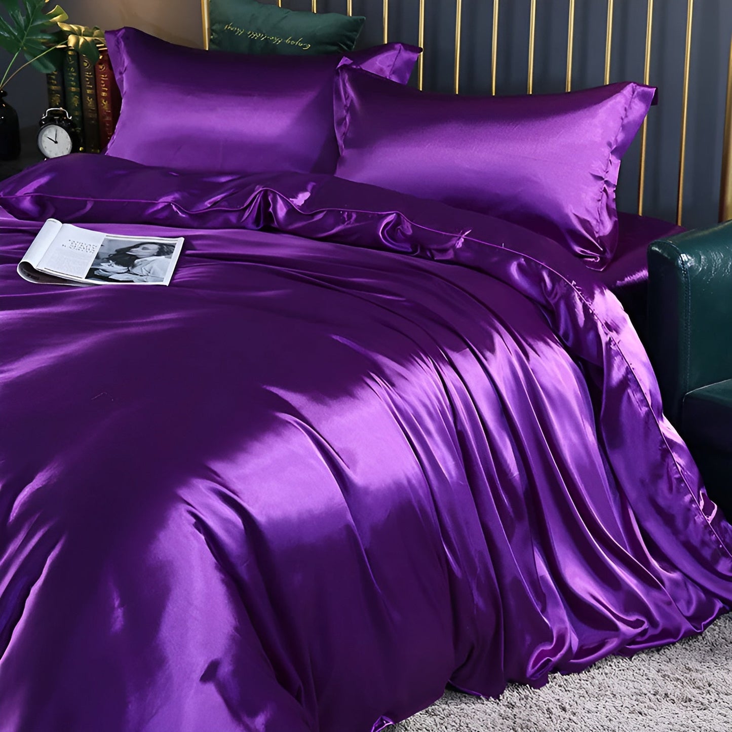 Luxe Silk Dyne - luksuriøs mulberry silke dynebetræk sæt