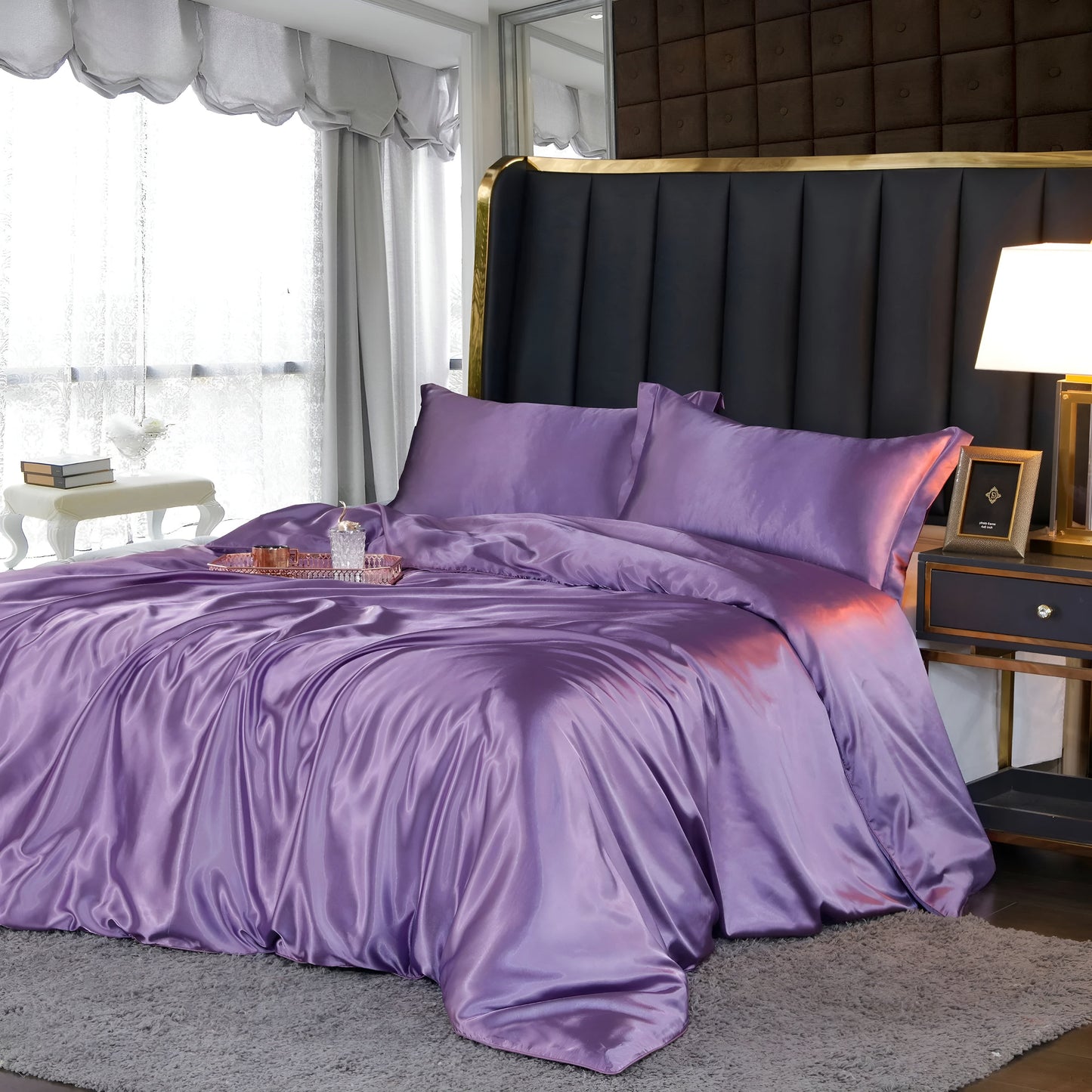 Luxe Silk Dyne - luksuriøs mulberry silke dynebetræk sæt