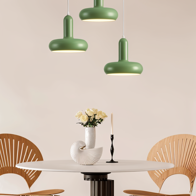 Retropop pendellampe - bauhaus macaron pendellamper