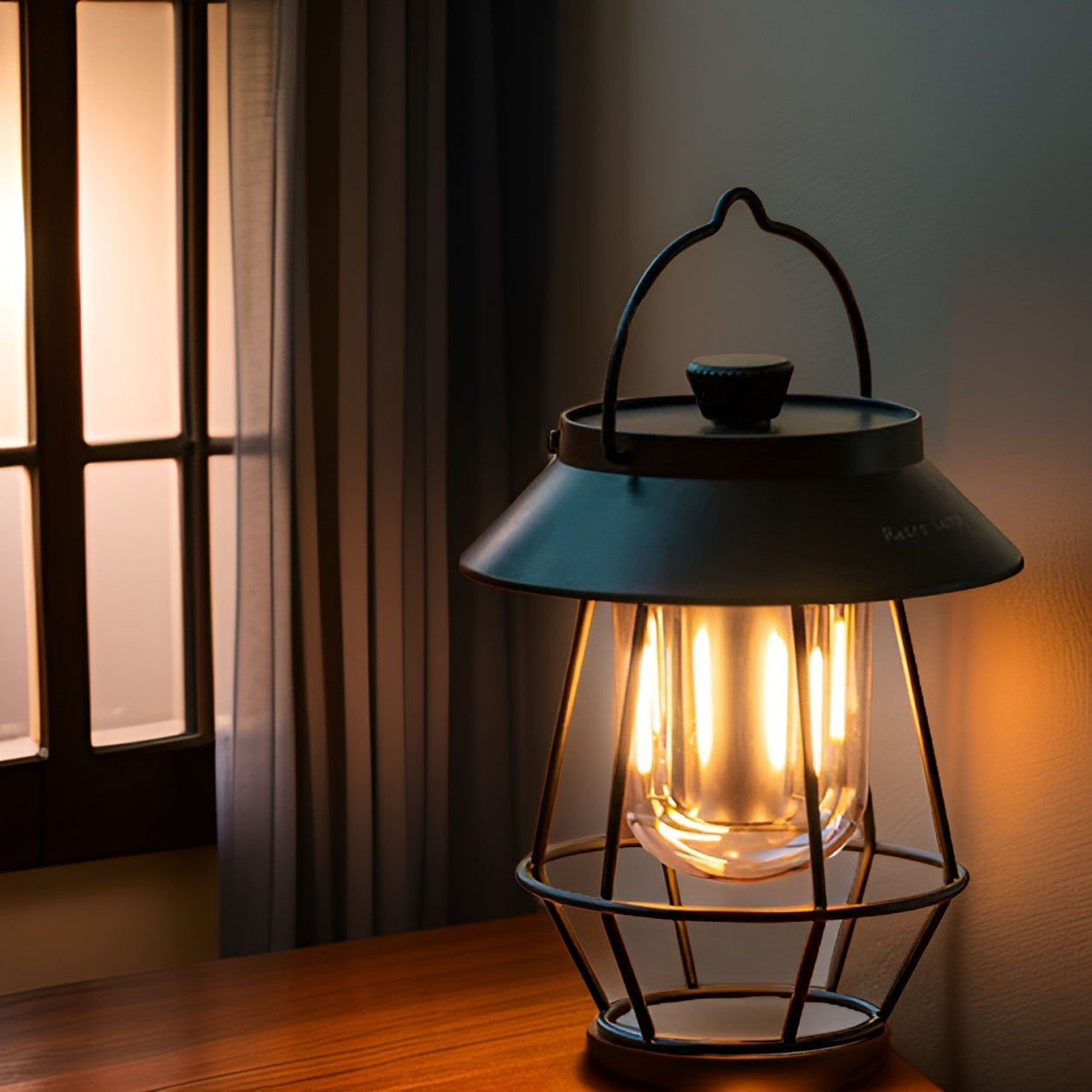 Retrovibe-lampe - trådløs usb-nødlampe med varmt lys