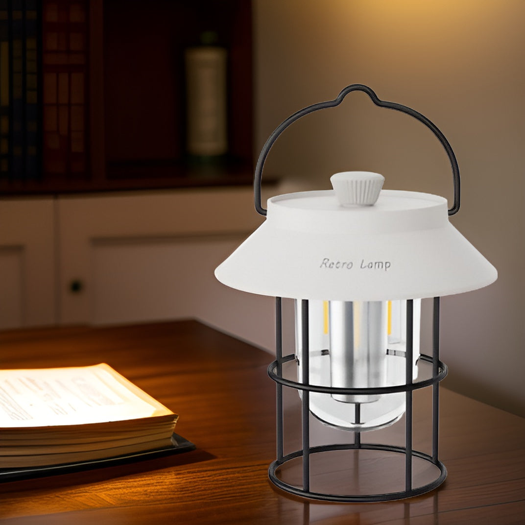 Retrovibe-lampe - trådløs usb-nødlampe med varmt lys