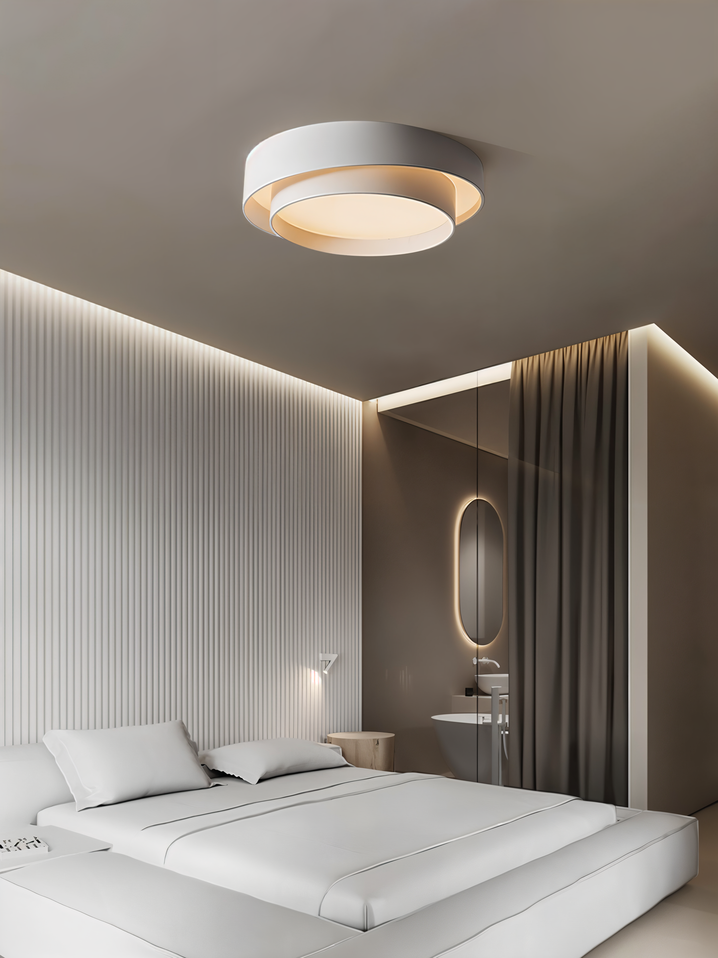 Ringlight - led rund indbygget loftslampe - indbygget loftslampe