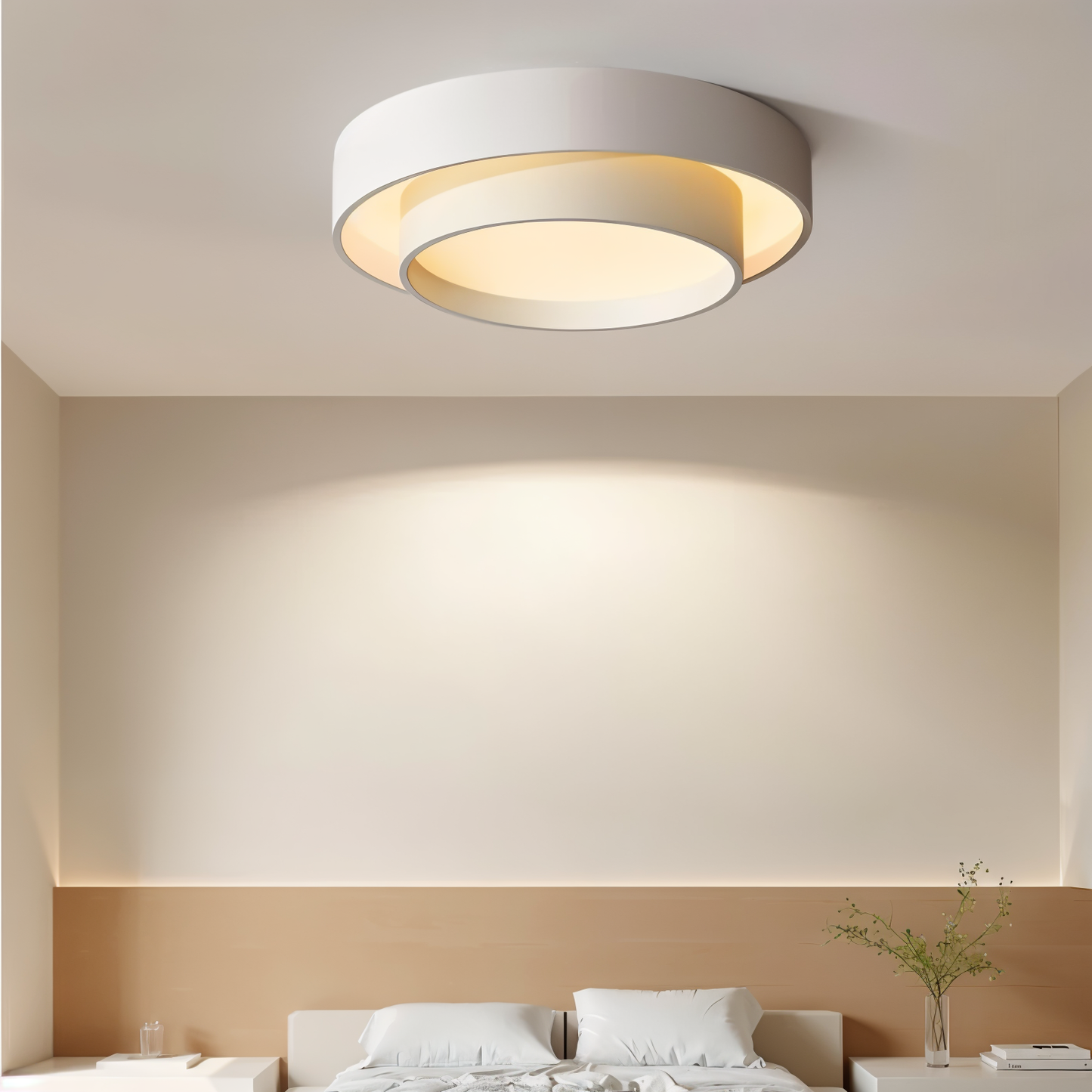 Ringlight - led rund indbygget loftslampe - indbygget loftslampe