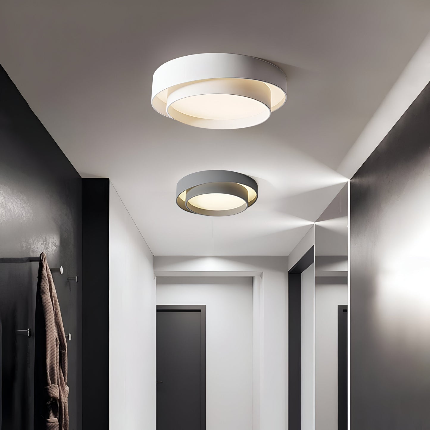 Ringlight - led rund indbygget loftslampe - indbygget loftslampe