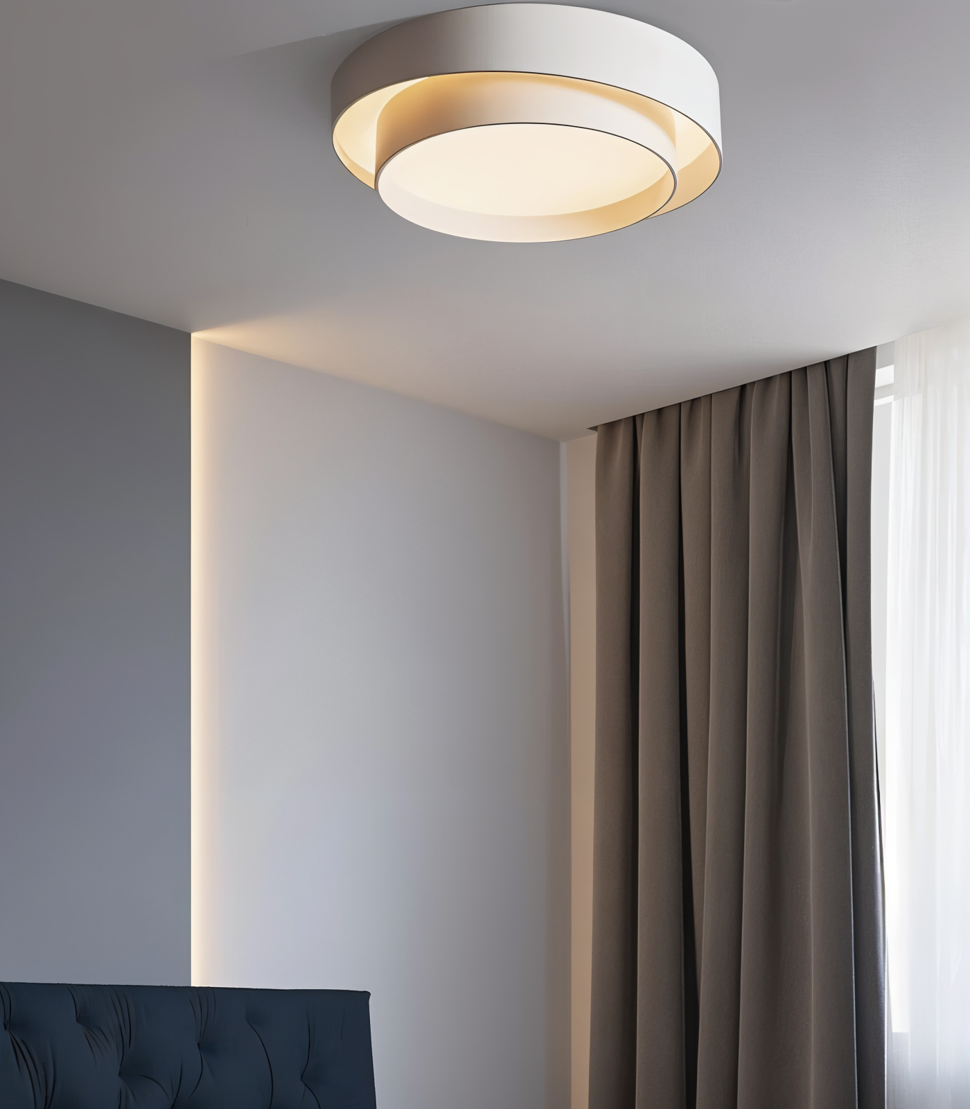 Ringlight - led rund indbygget loftslampe - indbygget loftslampe