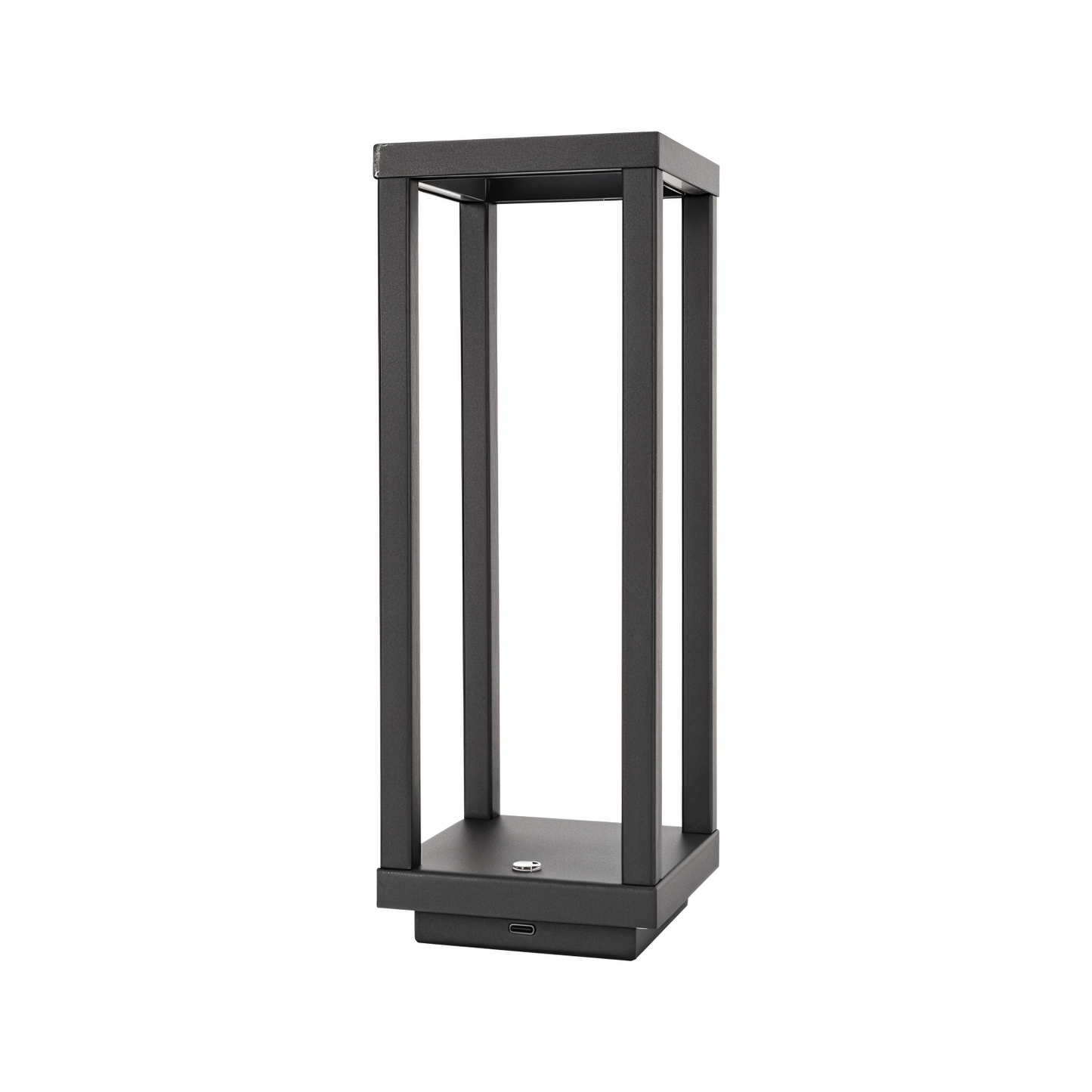 Verticabeam - 3d rektangulær sort led-bordlampe