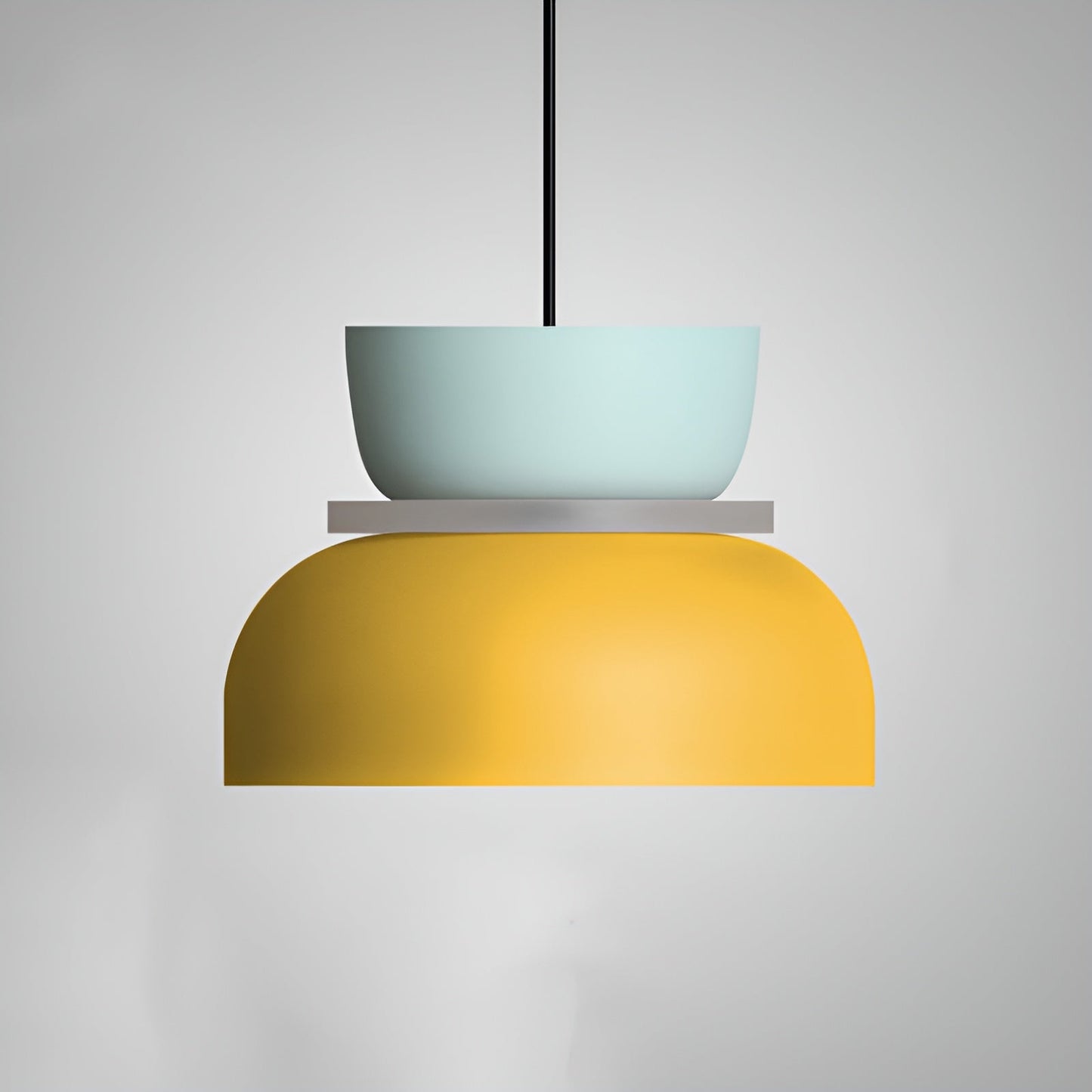 Vividglow - vibrerende metal-macaron-led-pendel