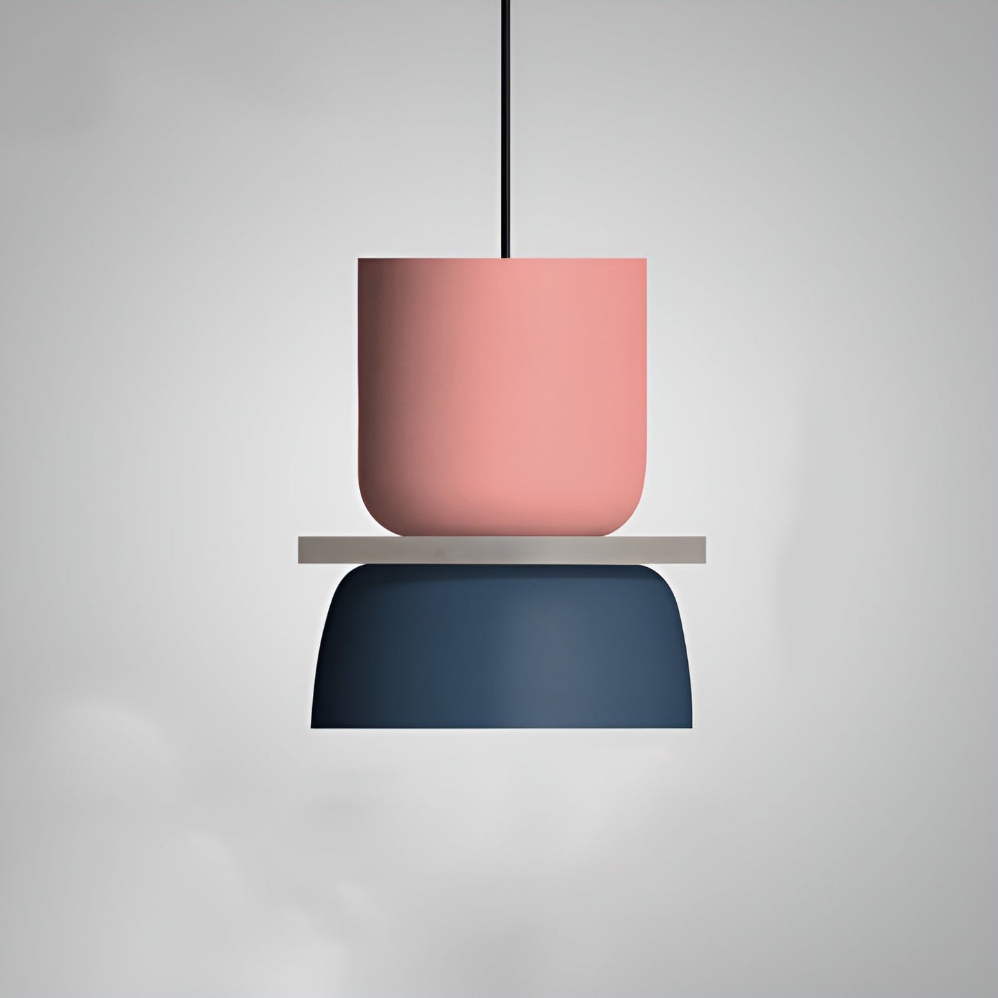 Vividglow - vibrerende metal-macaron-led-pendel
