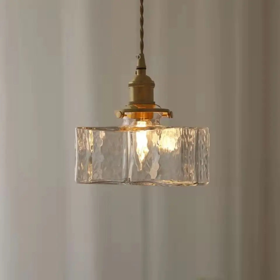 Nihonglow - rustik loftslampe lavet af messing