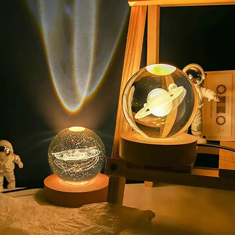 Planetaryradiance - bordlampe med solsystem